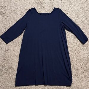 EUC Lilly Pulitzer Ophelia Swing Dress in Navy, sz XL - worn once!